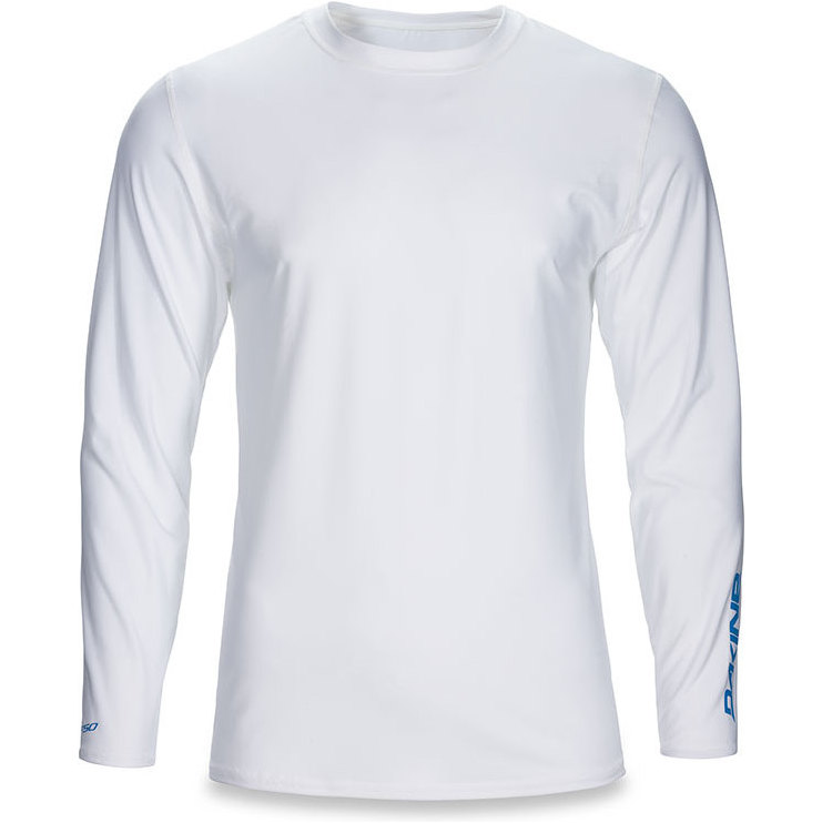 2018 Dakine Heavy Duty Loose Fit Langærmet Surf Shirt Hvid 10001653