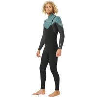 Mænd Dawn Patrol Performance øko 3/2mm Chest Zip Våddragt