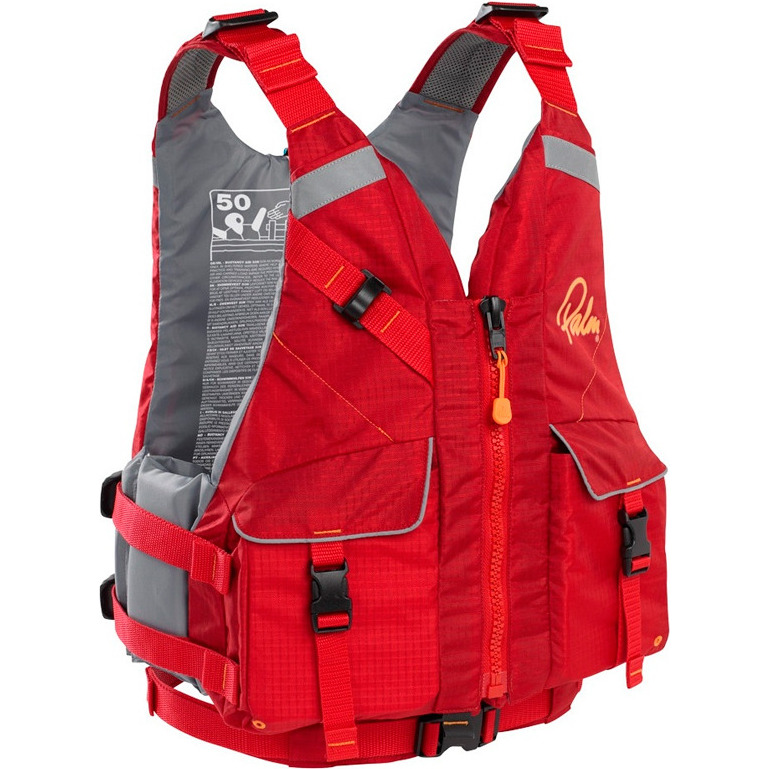 2026 Palm Hydro Adventure PFD Opdriftshjælp 11464. Red