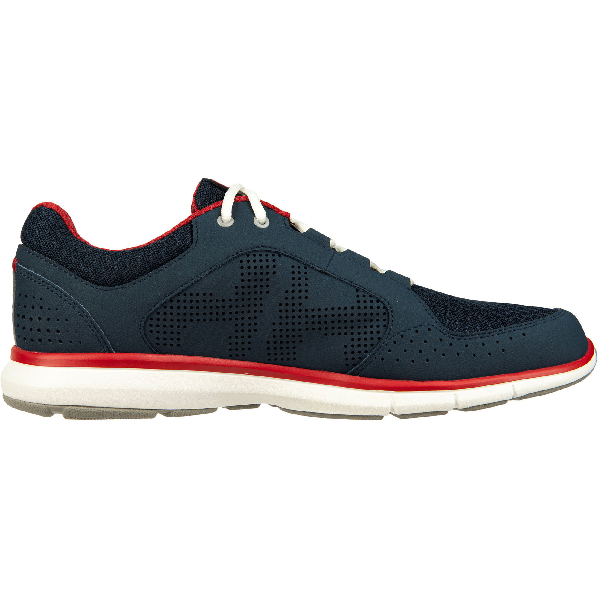 2026 Helly Hansen Herre Ahiga V4 Hydropower Sejlsko 11582 - Navy / Flagrød