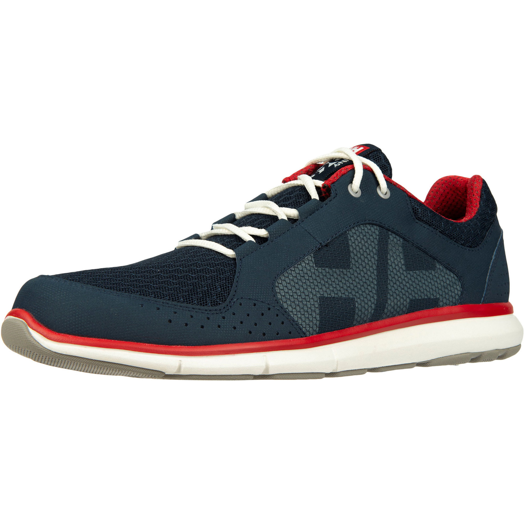 2026 Helly Hansen Herre Ahiga V4 Hydropower Sejlsko 11582 - Navy / Flagrød
