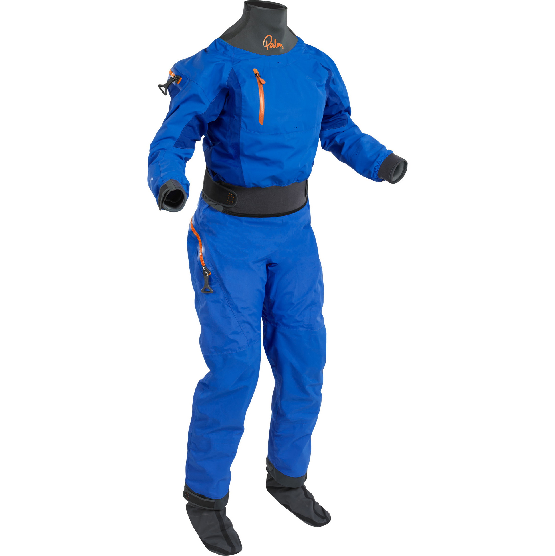 2025 Palm Kvinder Atom Back Zip Kajak Tørdragt & Drop Seat Ocean / Cobalt 12381