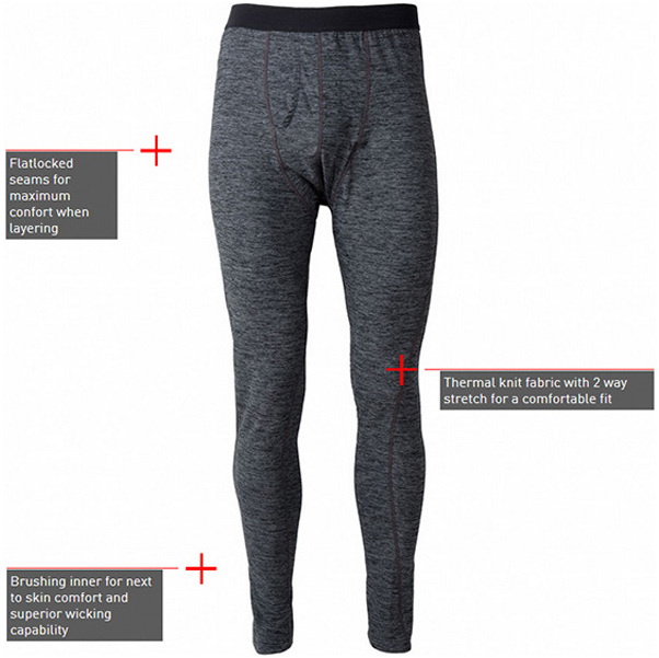 Gill Base Layer Leggings Til Mænd Ash 1283