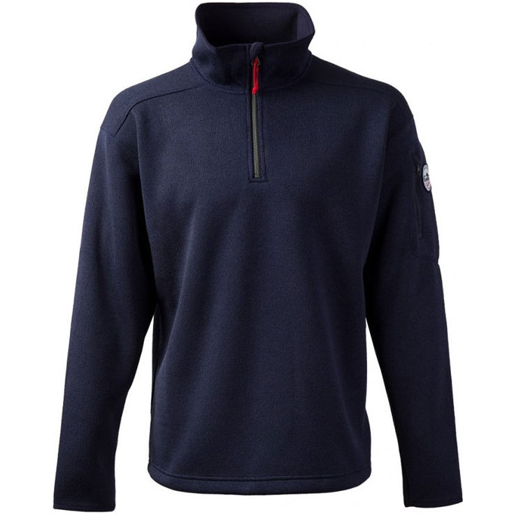 2018 Gill Mens Strik Fleece i Navy 1491