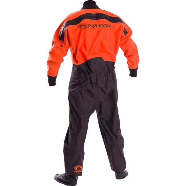 2022 Typhoon Junior Rookie Drysuit Sort / Orange 100171