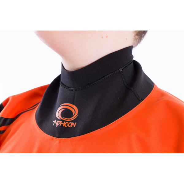2022 Typhoon Junior Rookie Drysuit Sort / Orange 100171