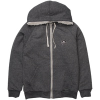 All Day Sherpa Zip Hoody DARK GRAY HEATHER