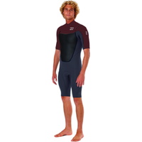 Foil 2mm Chest Zip GBS Spring Shorty Blood