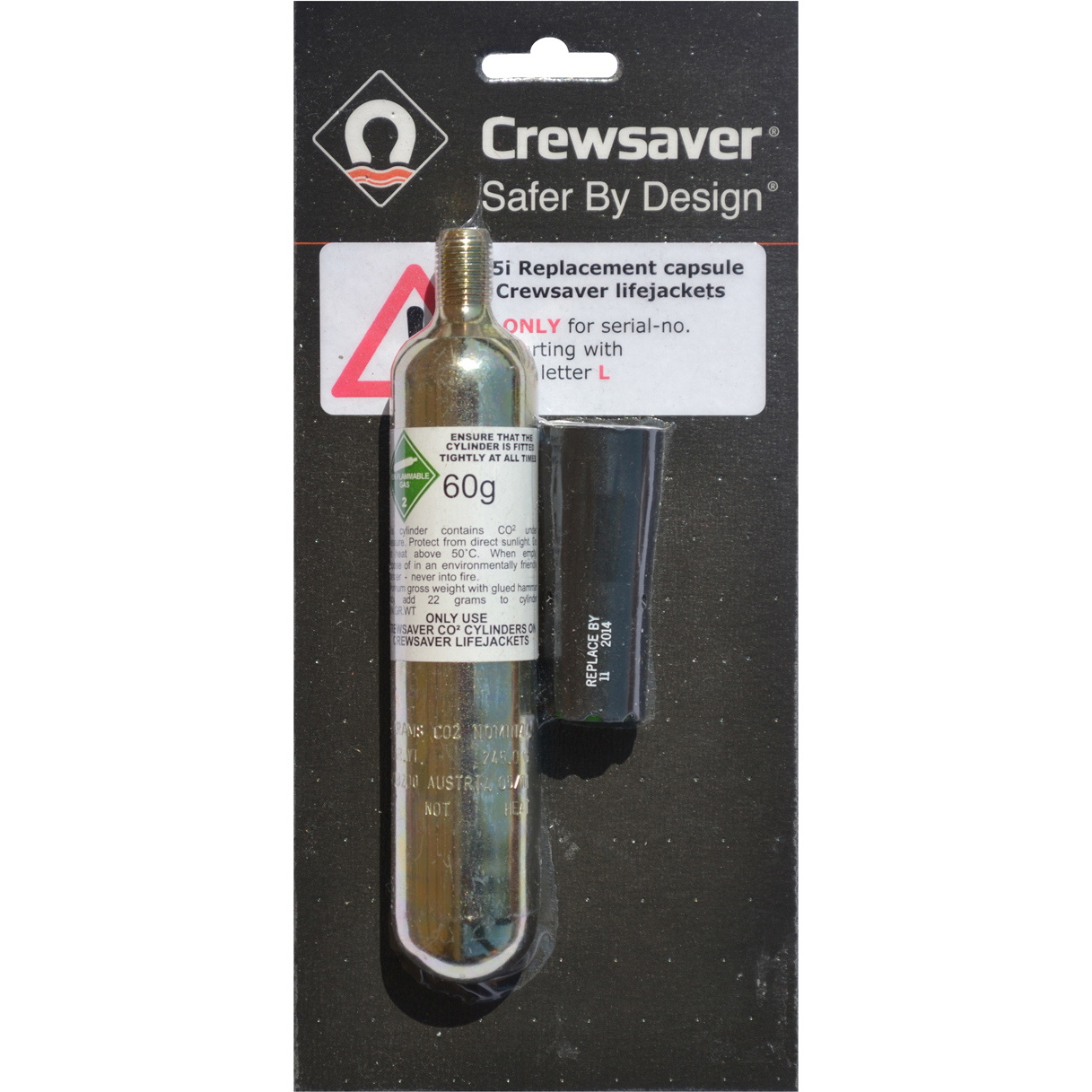 2026 Crewsaver 290n 60g Standard Automatisk Genbevæbningspakke 11037