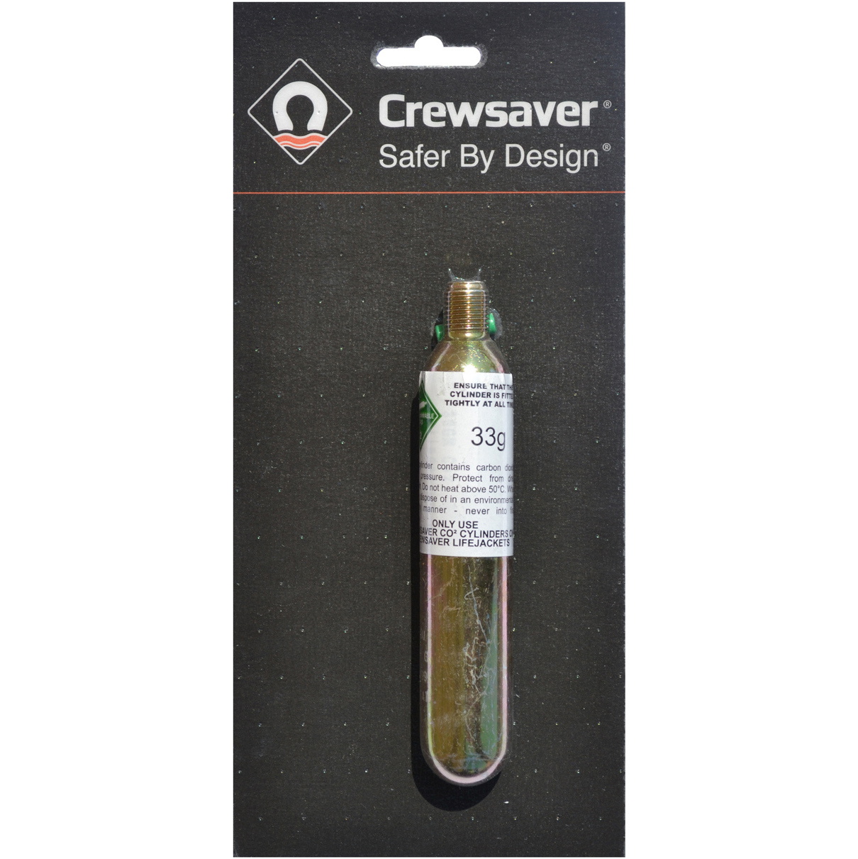 2026 Crewsaver 33g 150n Redningsvest Udskiftning Rearm Cylinder 10014