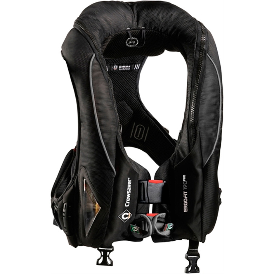 2018 Crewsaver Ergofit 190N Pro Hammar Redningsvest Harness Light Hood 9115BKHP