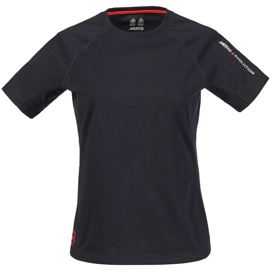 Musto Ladies Evolution Sunblock Tee BLACK SE0863
