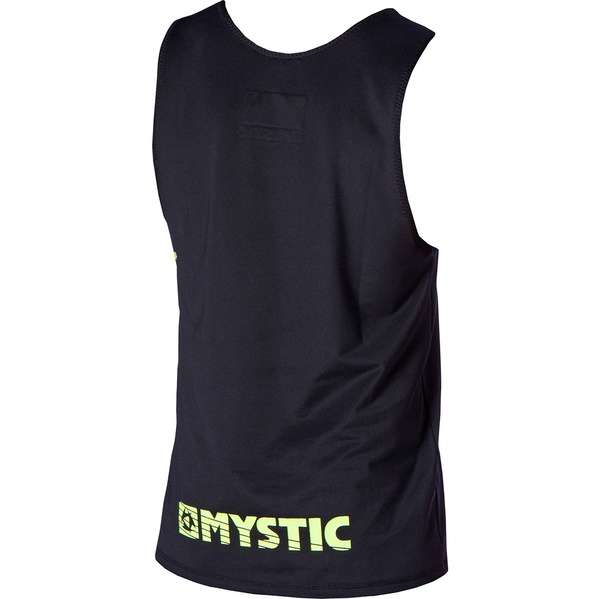 Mystic Star Loosefit Quickdry Tank Top Sort / Gul 150505