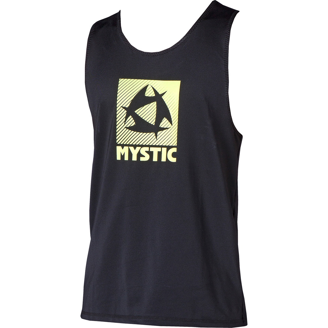 Mystic Star Loosefit Quickdry Tank Top Sort / Gul 150505