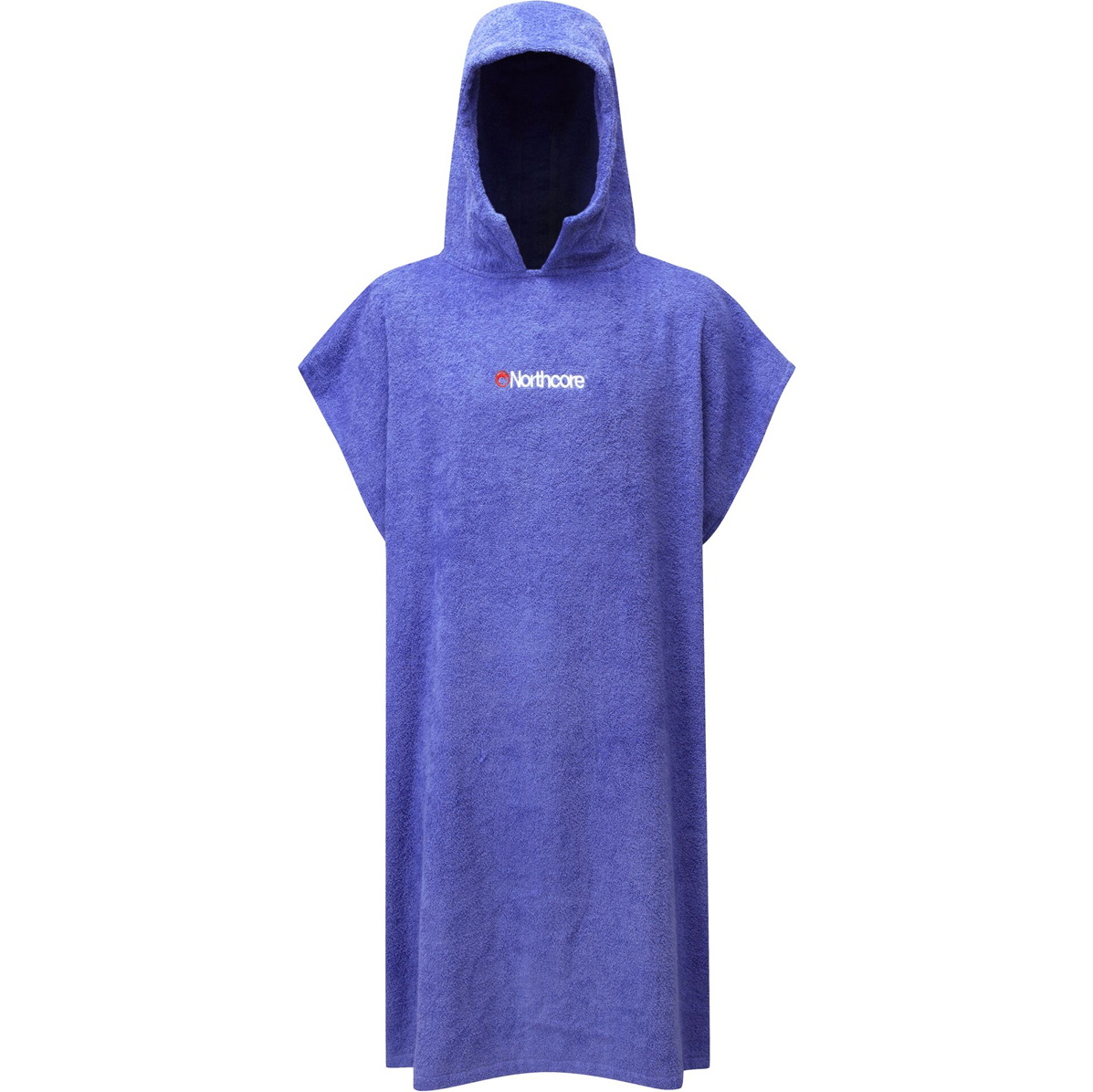 2026 Northcore Beach Basha Håndklæde Med Hætte Pusleplads Robe / Poncho NOCO24 - Purple Blue