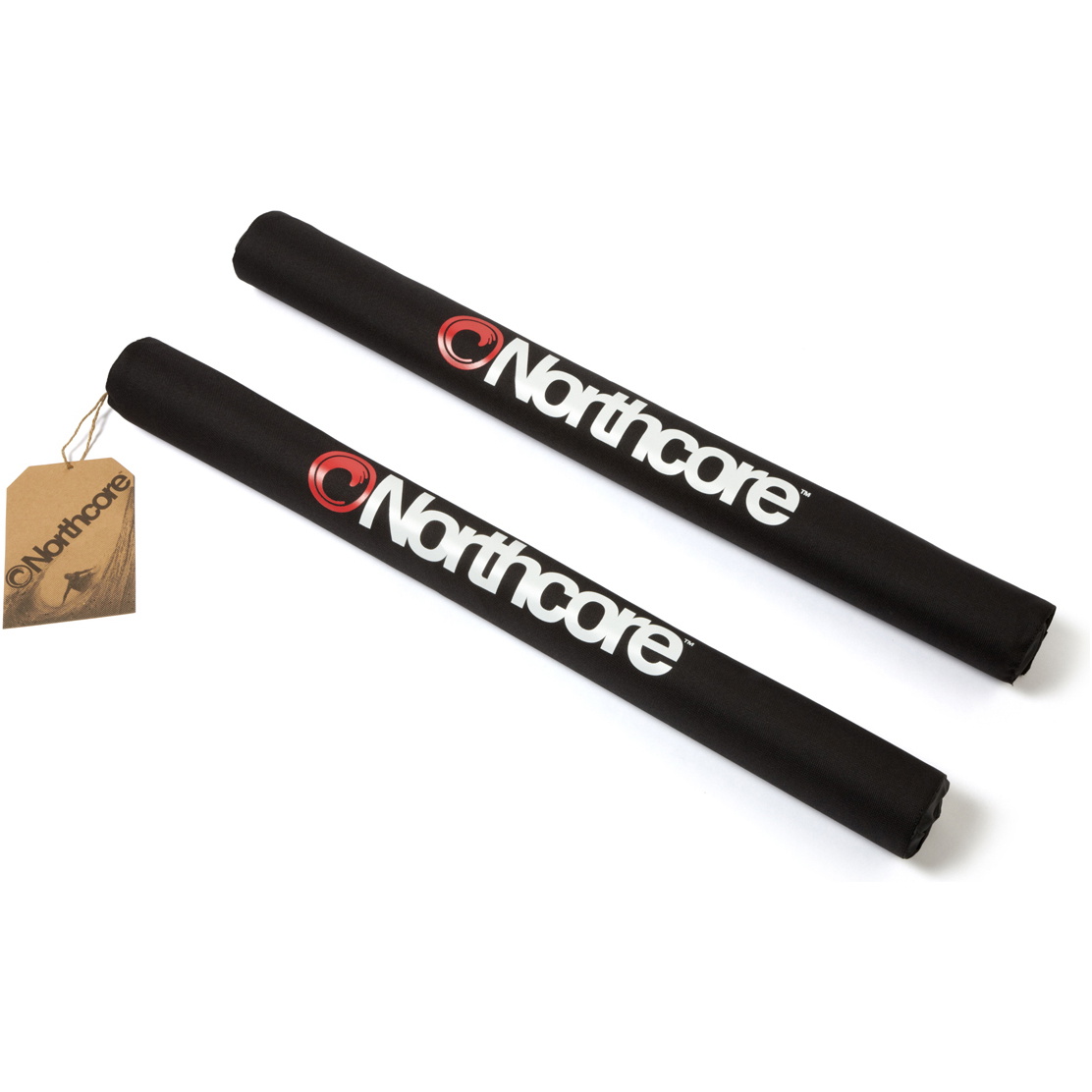 2026 Northcore Tagbagagebærerpuder - 'wide Load' 72cm Noco21b - Sort