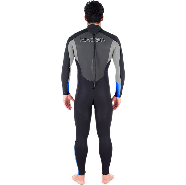 Rip Curl Omega 3/2mm Gbs Back Zip Våddragt Blå Wsm6lm