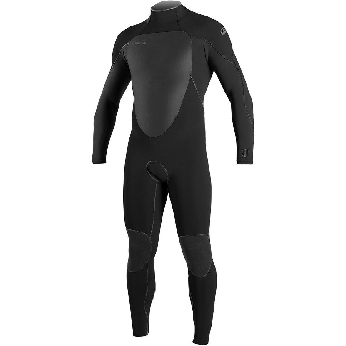 O'neill Psycho Freak 5/4mm Back Zip Våddragt Sort 4983