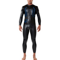 MENS A: 1 AKTIVT Triathlon Wetsuit BLACK / COBALT BLUE