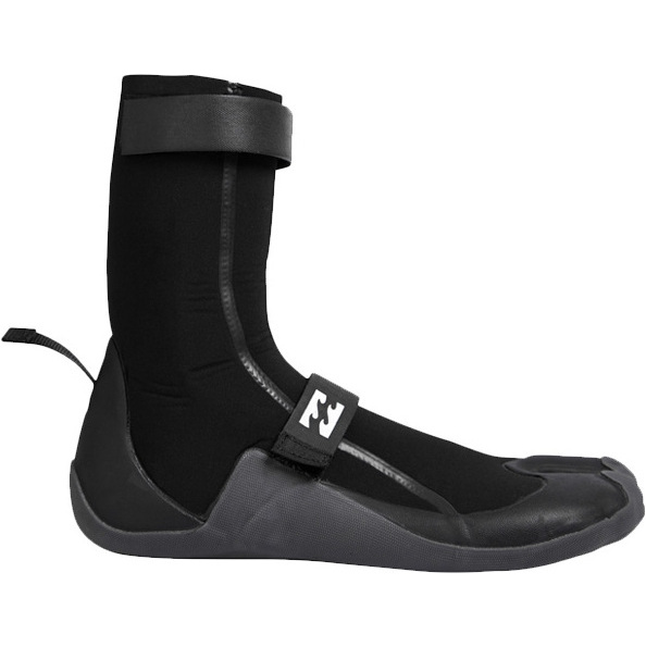 2019 Billabong Revolution 5mm Split Toe Neopren Støvler Sort F4bt18
