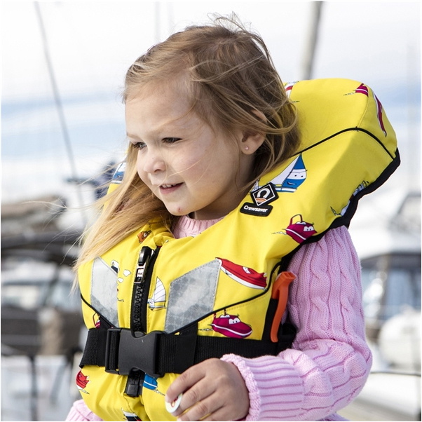 2026 Crewsaver Euro 100n Redningsvest Gul - Baby & Barn 10170