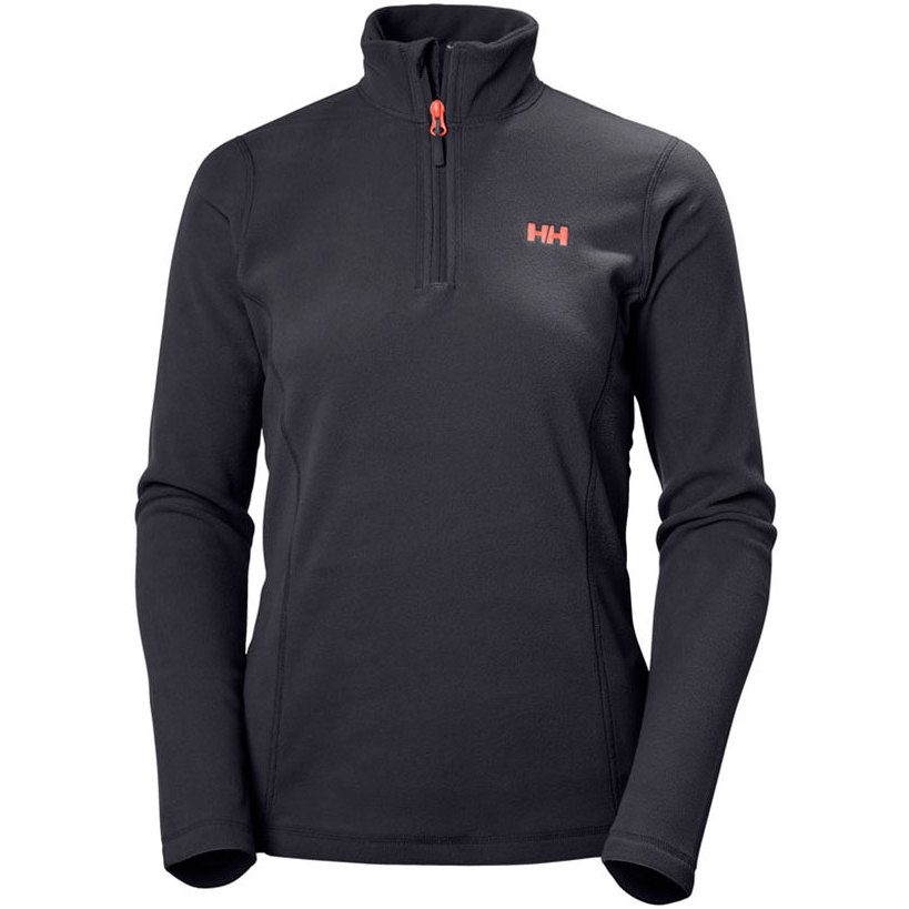 2019 Helly Hansen Kvinders Daybreaker 1/2 Zip Fleece Graphite 50.845