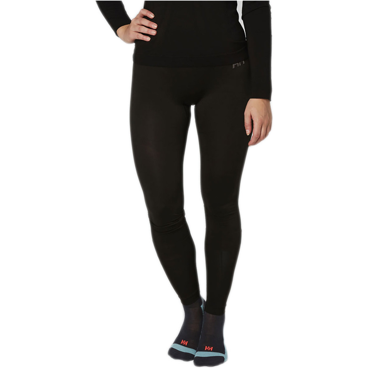 2018 Helly Hansen Ladies HH Lifa Sømløse Baselagsbukser Sort 48332