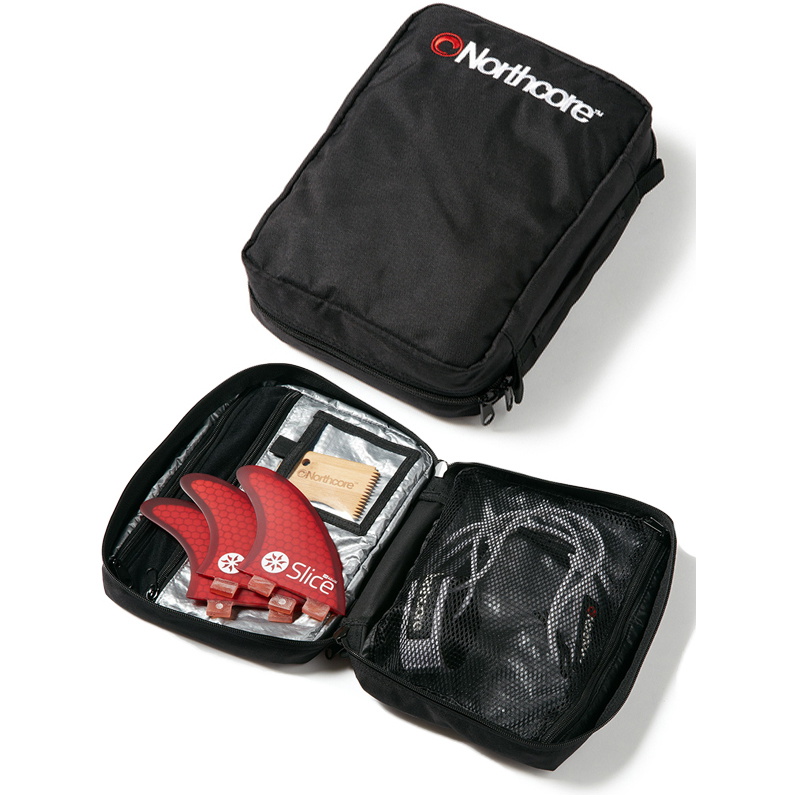 2026 Northcore Surfer Travel Pakke Deluxe Noco15 - Sort
