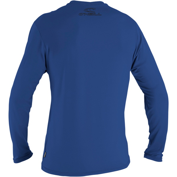 2026 O'Neill Mens Basic Skins LangÃ¦rmet Rash Tee 4339 - Pacific