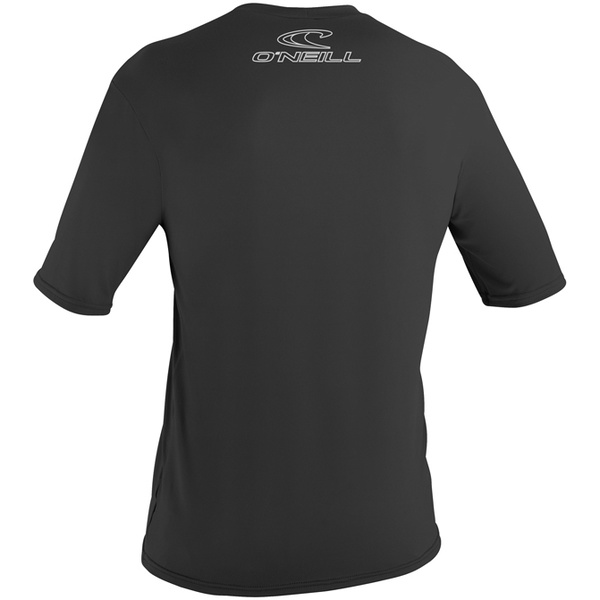 2026 O'Neill Mens Basic Skins Kortærmet Solskjorte 3402 - Black