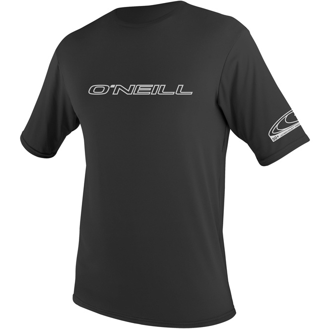 2026 O'Neill Mens Basic Skins Kortærmet Solskjorte 3402 - Black