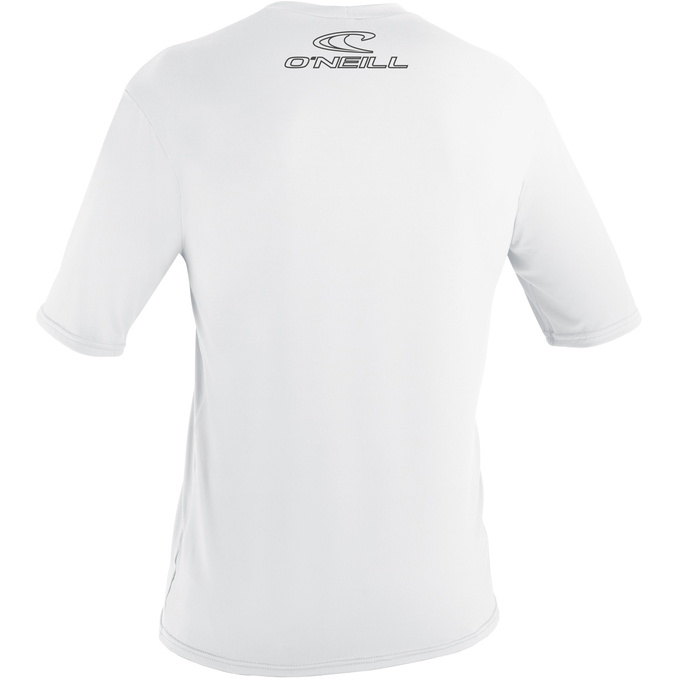 2026 O'Neill Mens Basic Skins Kortærmet Solskjorte 3402 - White