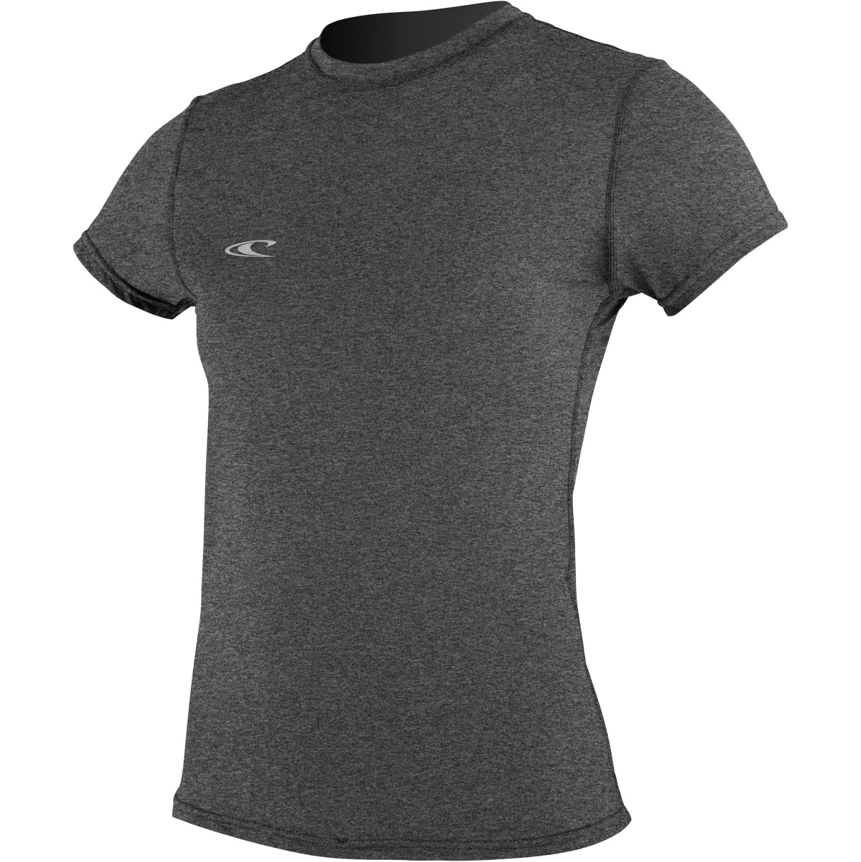 2026 O'Neill Trvlr Hybrid Kortærmet Surf-T-shirt Til Kvinder 4675 - Graphite