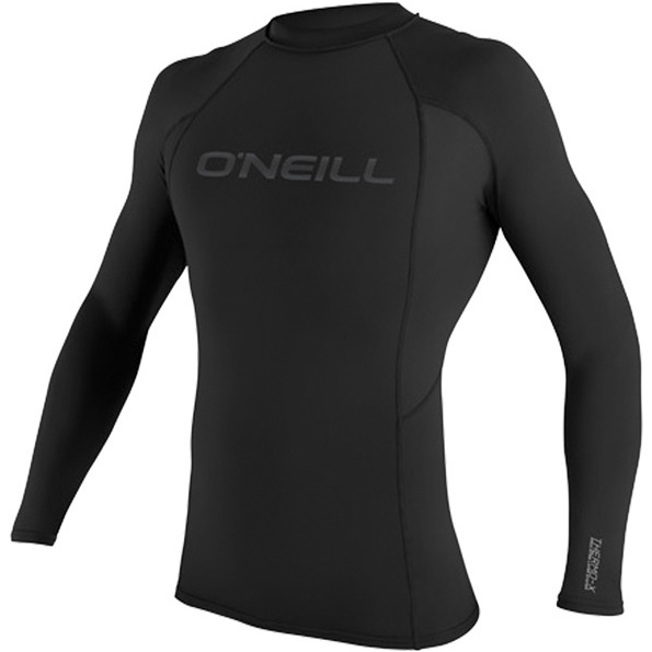 2026 O'neill Thermo-x Langærmet Crew Top 5022 - Sort