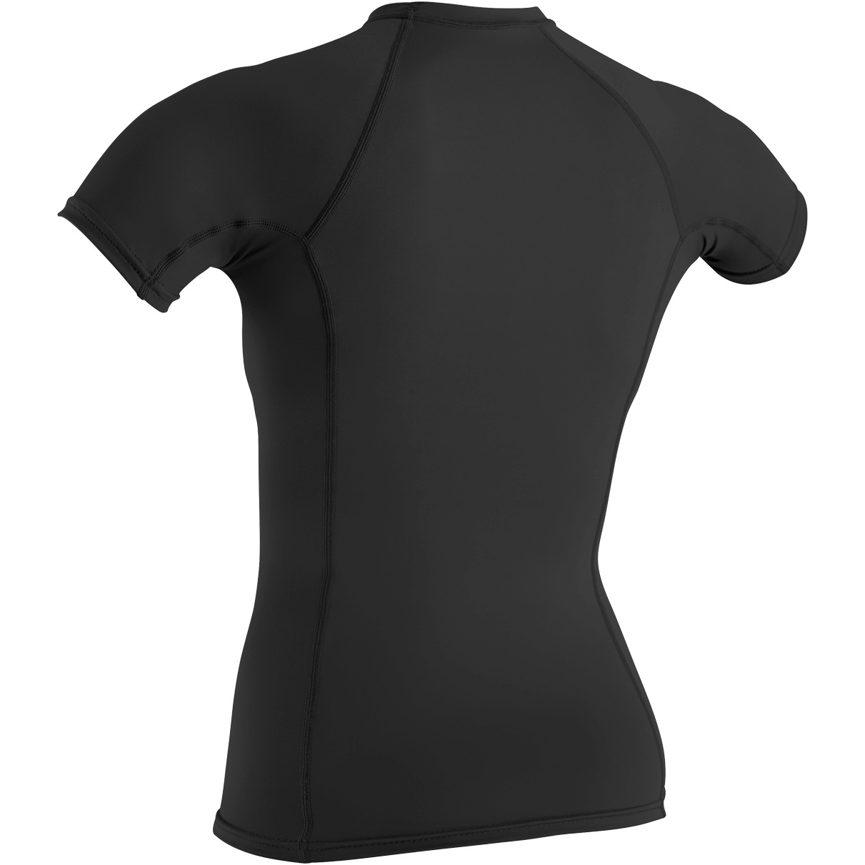 2026 O'neill Kvinders Grundlæggende Skins Kortærmet Crew Lycra Vest 3548 - Sort