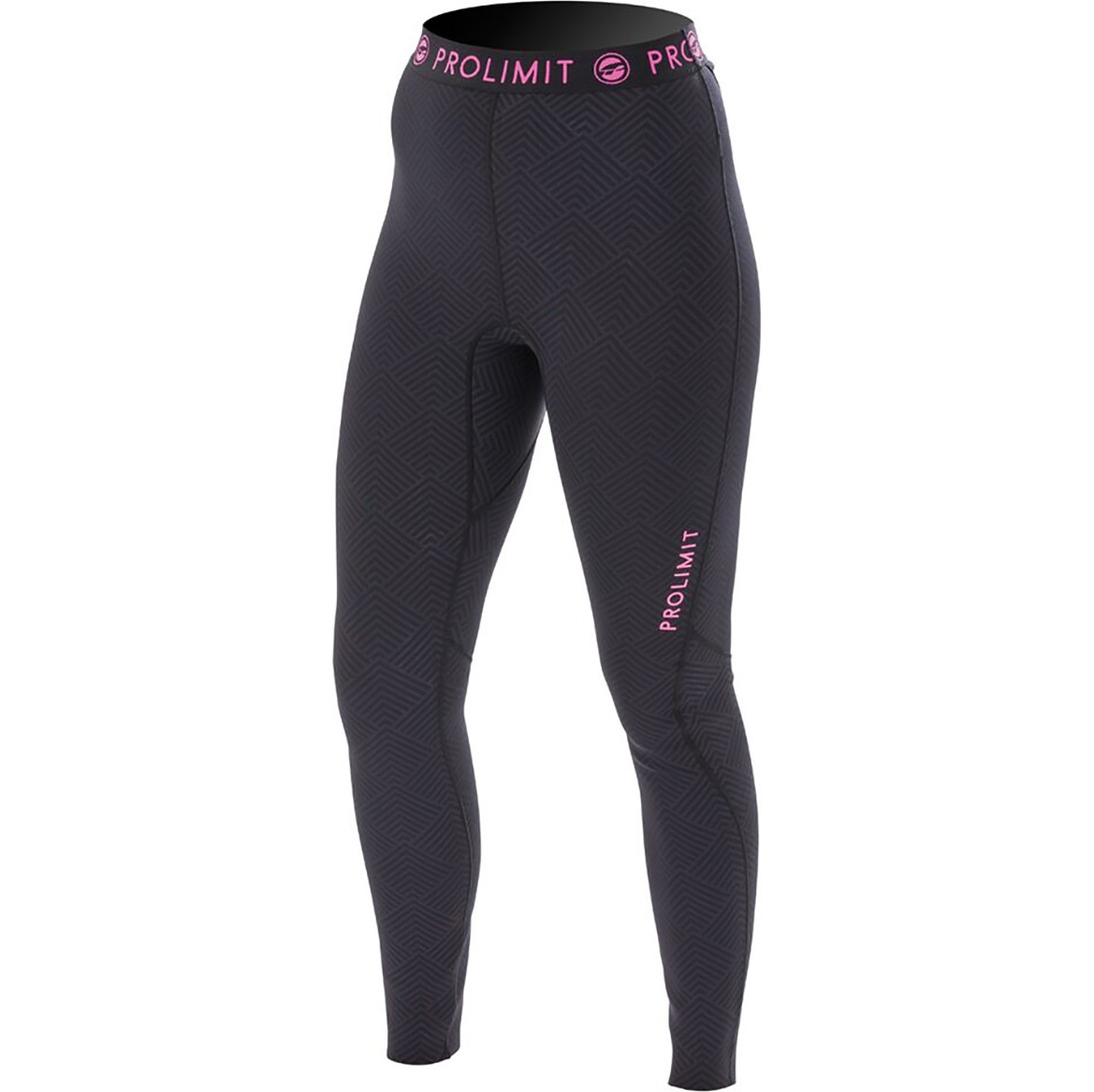 Prolimit Ladies SUP Athletic Quick Dry Bukser Black / Pink 64760