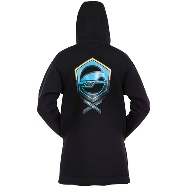 Prolimit Single Lined Racer Jacket i Sort / Cyan 40205011