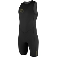 Mænd O'riginal 2mm Back Zip Short John Våddragt