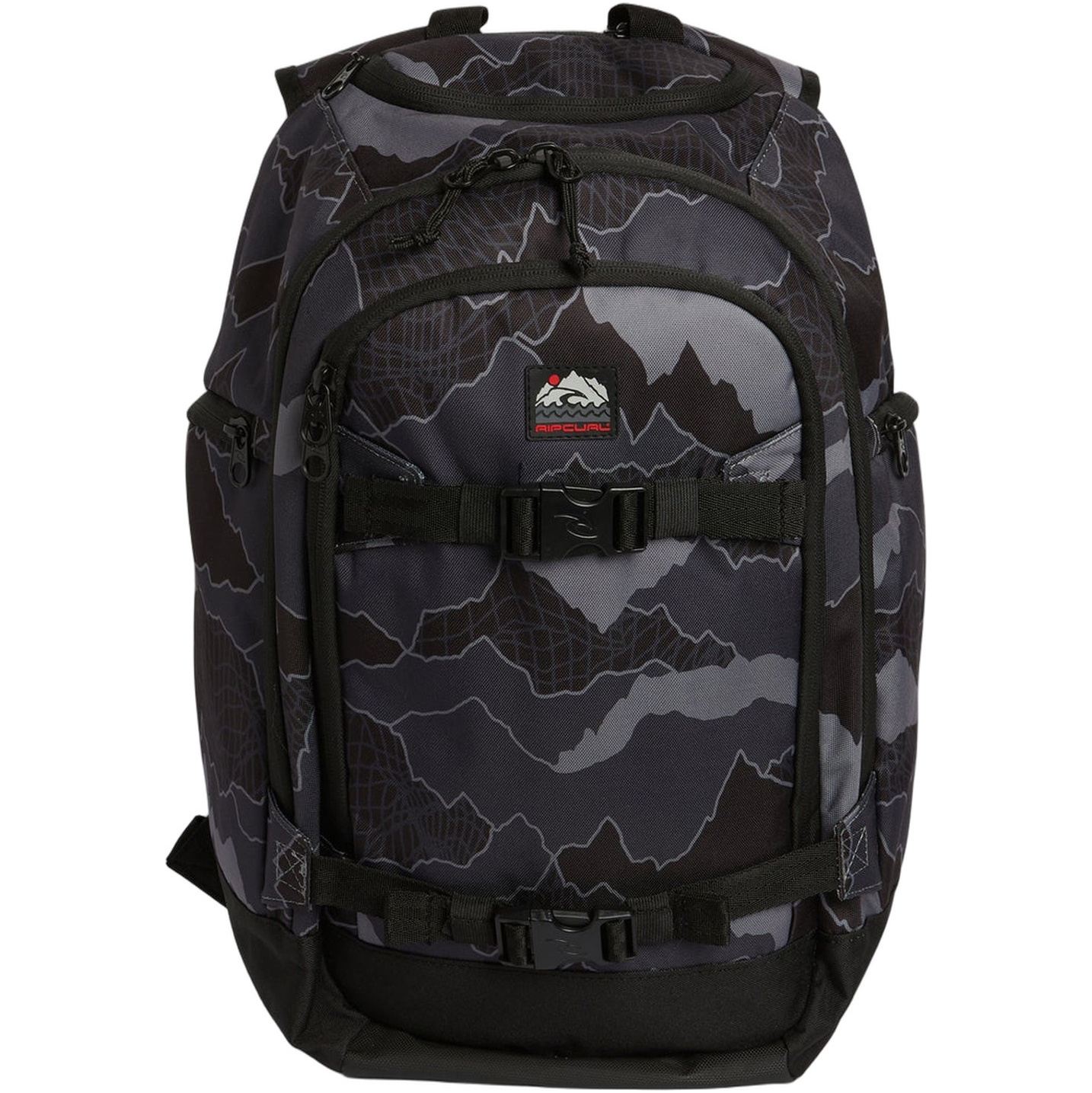 2026 Rip Curl Posse 33L Search Camo-rygsæk 16AMBA - Black / Grå