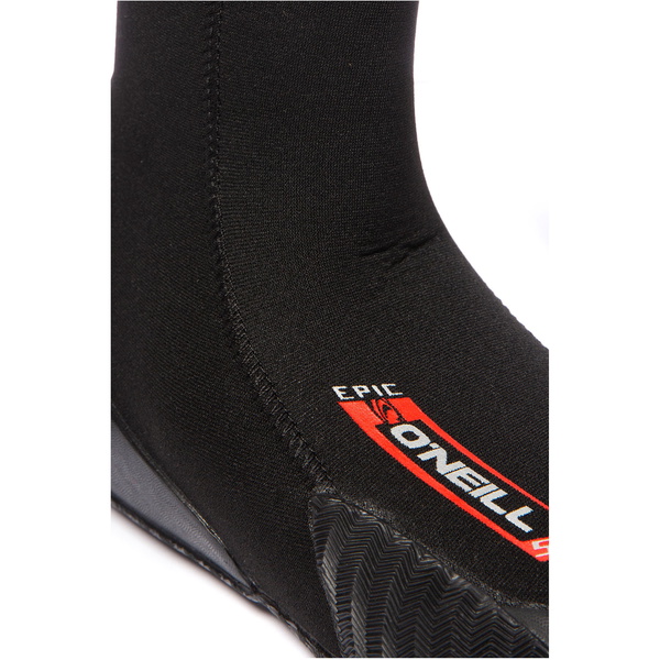 2026 O'Neill Epic 3mm Round Toe Boots 5429 - Black