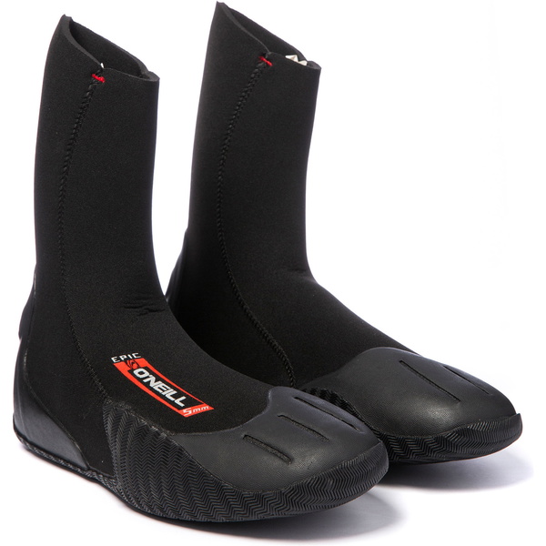 2026 O'Neill Epic 3mm Round Toe Boots 5429 - Black
