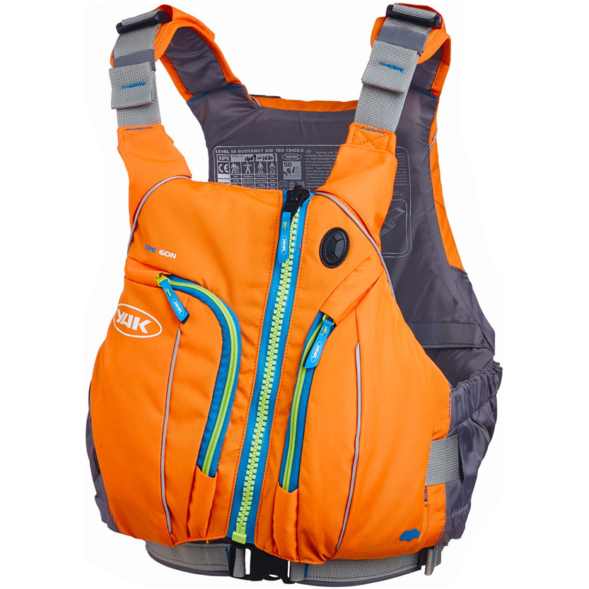 2019 Yak Xipe Kajak 60n Opdriftstøtte Orange 2711