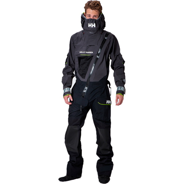 2019 Helly Hansen Aegir Ocean Overlevelse Drysuit Ibenholt 31706