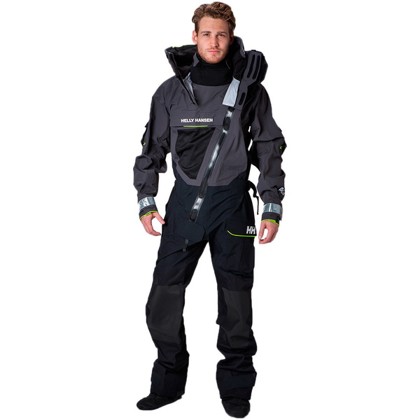 2019 Helly Hansen Aegir Ocean Overlevelse Drysuit Ibenholt 31706