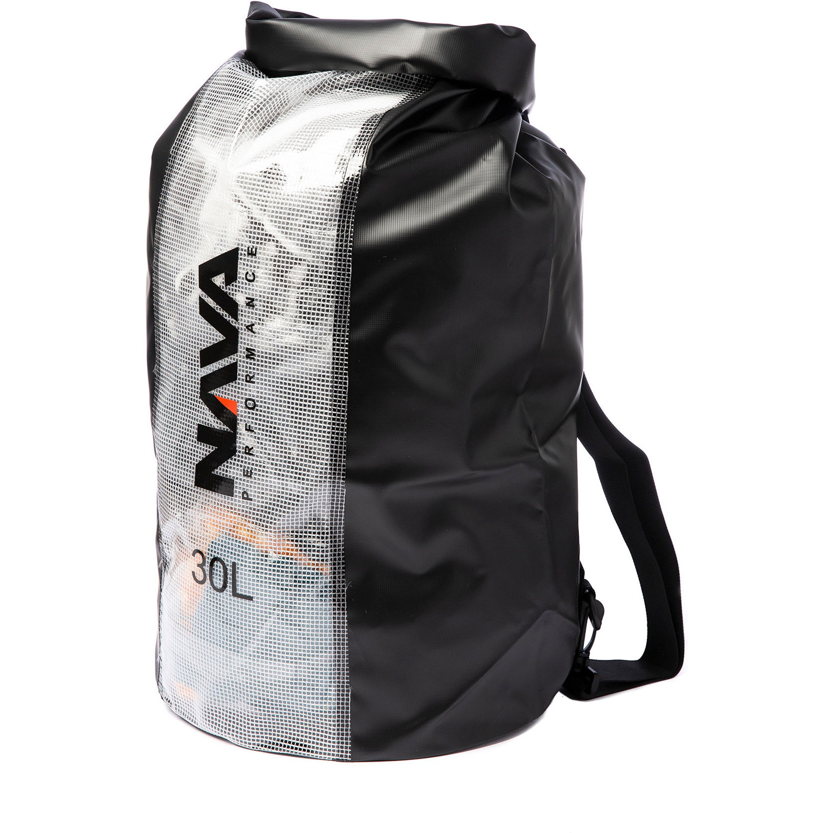 2026 Nava Performance 30l Drybag Med Rygsækstropper Nava004 - Sort