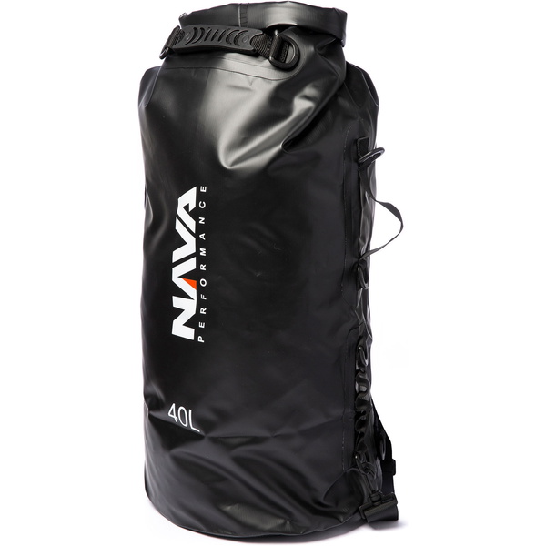 2026 Nava Performance 40l Drybag Med Rygsækstropper Nava005 - Sort