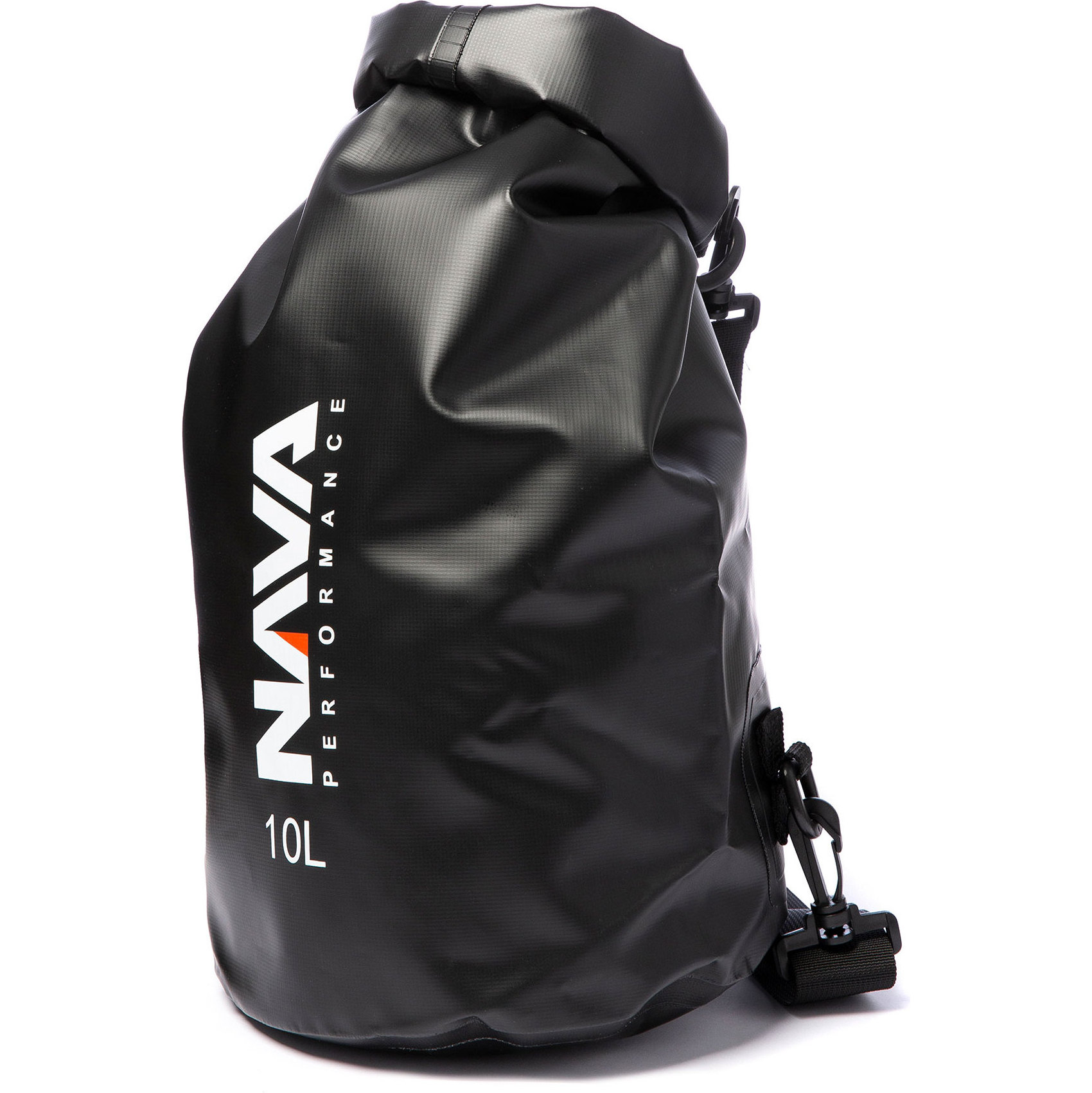 2026 Nava Performance 10l Drybag Med Skulderrem Nava006 - Sort