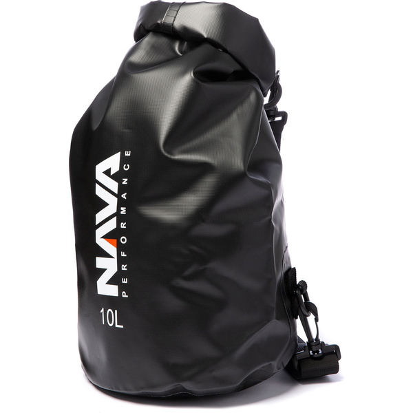 2026 Nava Performance 10l Drybag Med Skulderrem Nava006 - Sort