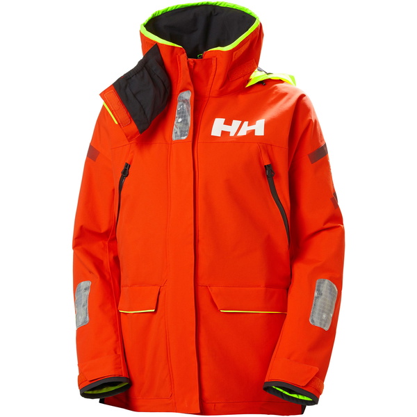 2021 Helly Hansen Dame Skagen Offshore Sejljakke & Bukser Kombisæt - Cherry Tomat / Ibenholt