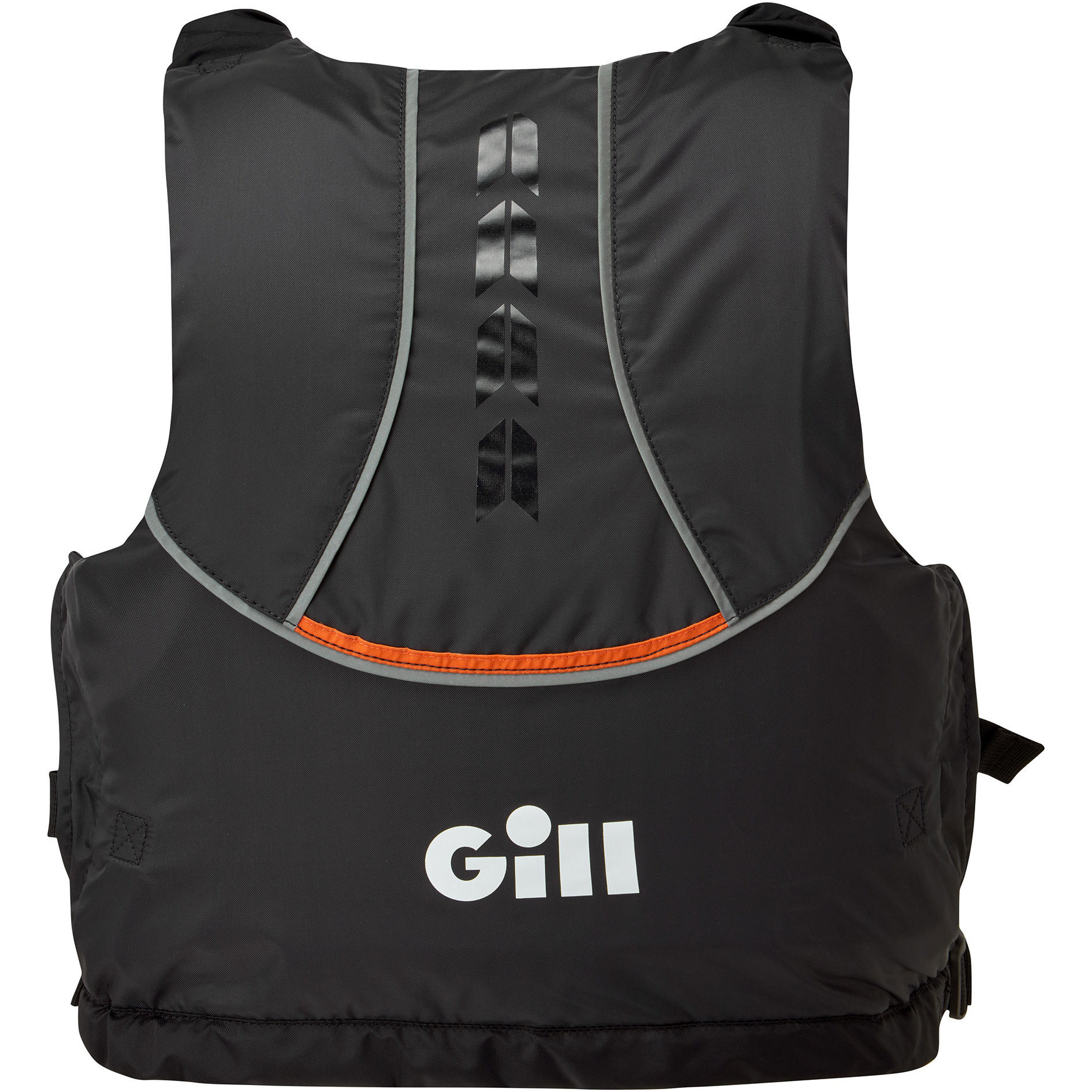 2026 Gill Pursuit Pro Racer Side Zip 50N Opdriftssikring 4916 - Black / Orange